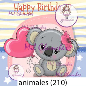 Cromo Papel Animales-210