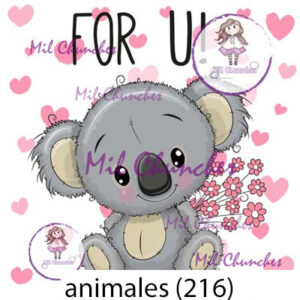 Cromo Papel Animales-216