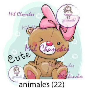 Cromo Papel Animales 022