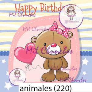 Cromo Papel Animales-220