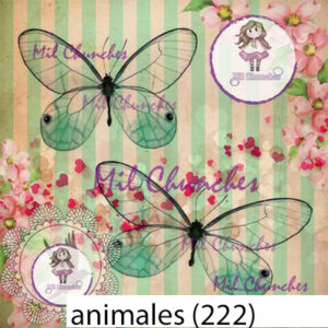 Cromo Papel Animales-222
