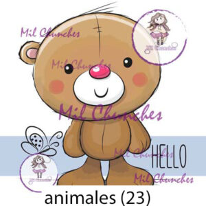 Cromo Papel Animales 023