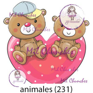 Cromo Papel Animales-231