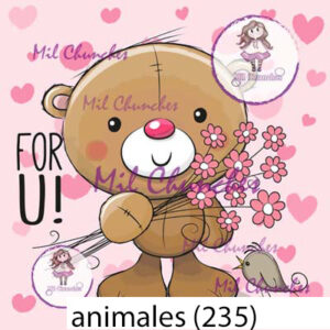 Cromo Papel Animales-235