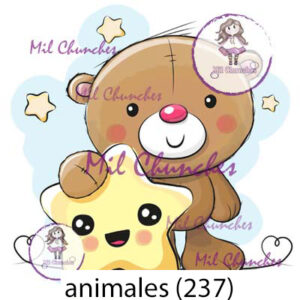 Cromo Papel Animales-237