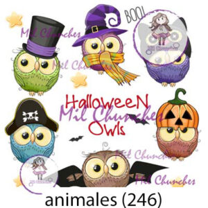 Cromo Papel Animales-246