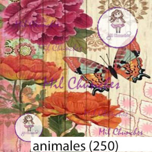 Cromo Papel Animales-250