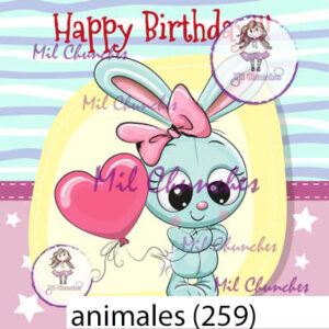 Cromo Papel Animales-259