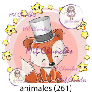 Cromo Papel Animales-261