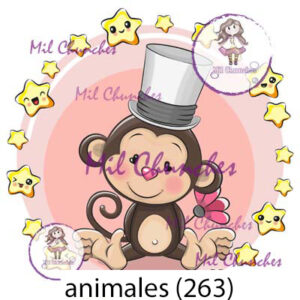 Cromo Papel Animales-263