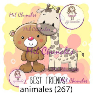 Cromo Papel Animales-267