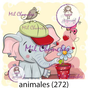 Cromo Papel Animales-272