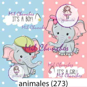 Cromo Papel Animales-273