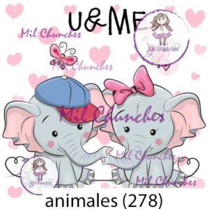 Cromo Papel Animales-278
