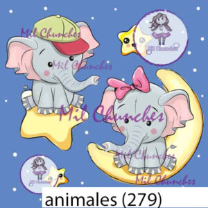 Cromo Papel Animales-279