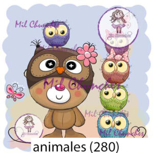 Cromo Papel Animales-280