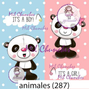 Cromo Papel Animales-287