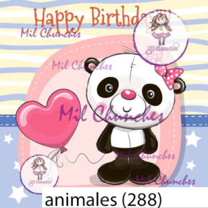Cromo Papel Animales-288