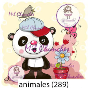 Cromo Papel Animales-289