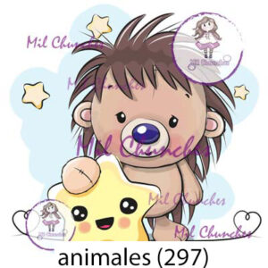 Cromo Papel Animales-297
