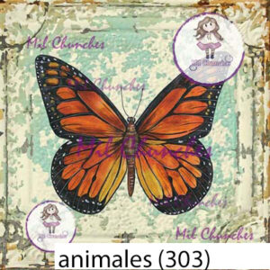 Cromo Papel Animales-303