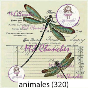 Cromo Papel Animales-320