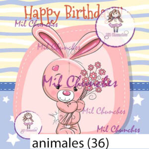 Cromo Papel Animales 036