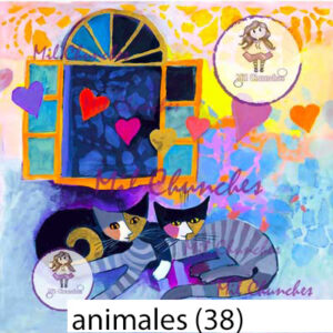 Cromo Papel Animales 038