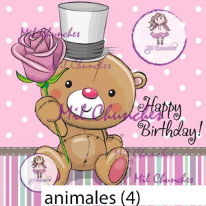 Cromo Papel Animales 004