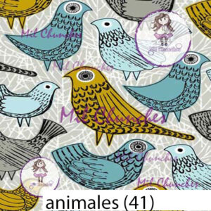 Cromo Papel Animales-041