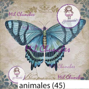 Cromo Papel Animales-045
