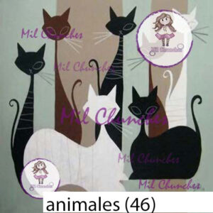 Cromo Papel Animales-046