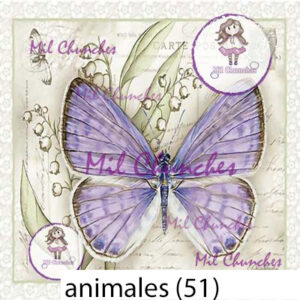 Cromo Papel Animales-051