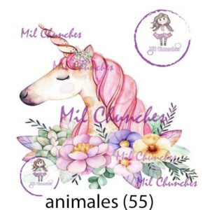 Cromo Papel Animales-055