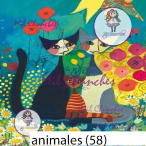 Cromo Papel Animales-058