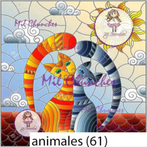 Cromo Papel Animales-061