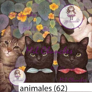 Cromo Papel Animales-062