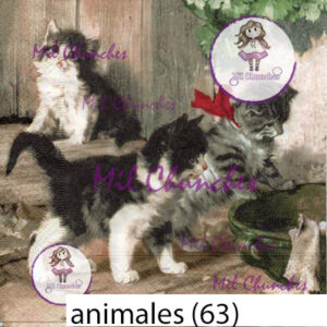 Cromo Papel Animales-063