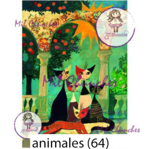 Cromo Papel Animales-064