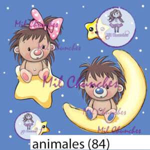 Cromo Papel Animales-084