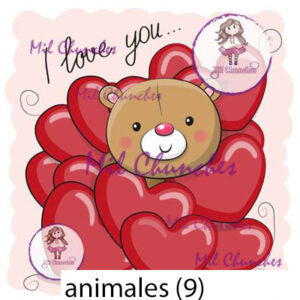 Cromo Papel Animales 009