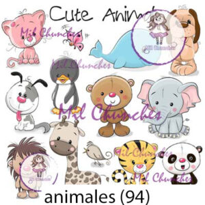 Cromo Papel Animales-094