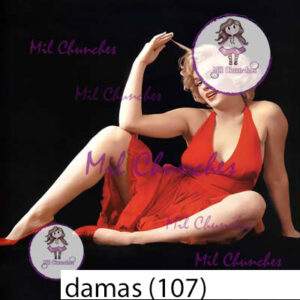 Cromo Papel Damas-107
