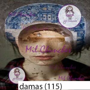 Cromo Papel Damas-115