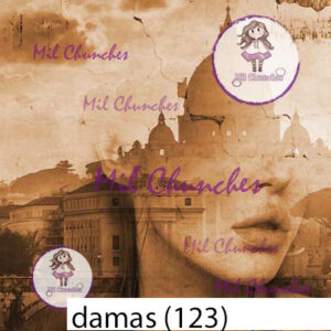 Cromo Papel Damas-123