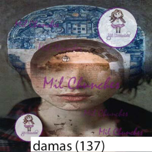 Cromo Papel Damas-137