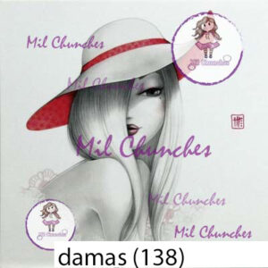 Cromo Papel Damas-138