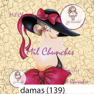 Cromo Papel Damas-139