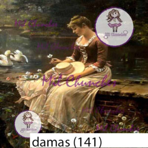 Cromo Papel Damas-141