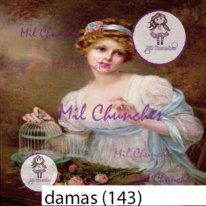 Cromo Papel Damas-143